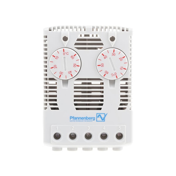 17142000000 — Термостат сдвоенный Pfannenberg FLZ 542, (NC 0 °C..+60 °C / NC 0 °C..+60 °C)