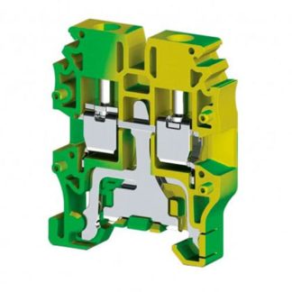 334420 — Клеммник винтовой мини Klemsan MVK 2,5T, 2,5мм.кв., земля, (50 шт)