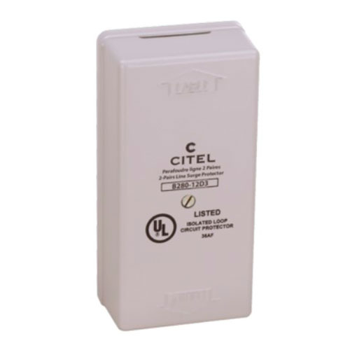 72772 — УЗИП Citel B280-12D3, для линии данных 2 пары
