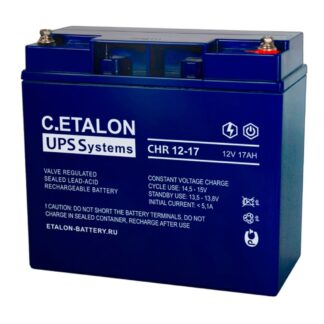 CHR 12-17 — Аккумулятор ETALON, 12В, 17 А·ч
