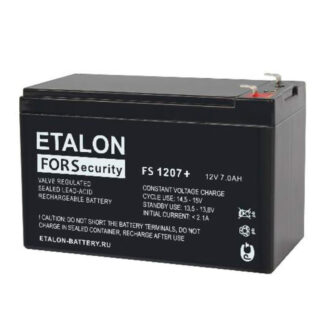 FS 1207+ — Аккумулятор ETALON, 12В, 7 А·ч