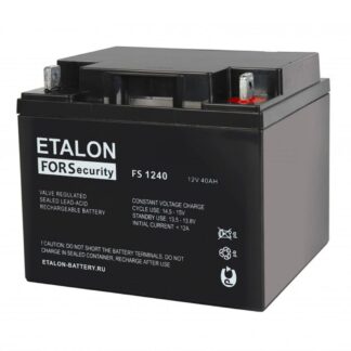 FS 1240 — Аккумулятор ETALON, 12В, 40 А·ч