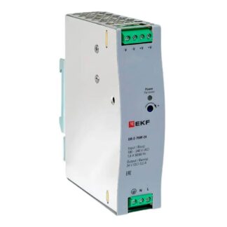 DR-E-75W-24 — Блок питания на дин рейку EKF, 75 Вт, 24 В