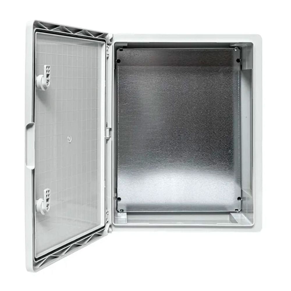 PB65MP006 — Щит пластиковый с монтажной панелью PROXIMA EKF, 400х500х180мм, IP65, непрозрачная дверца