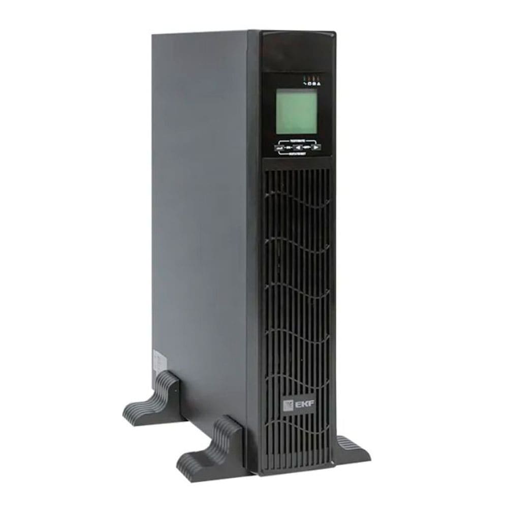 PSW-610-RTB — источник бесперебойного питания EKF PSW 600 для монтажа в стойку, 800Вт, с АКБ 2х7 А·ч