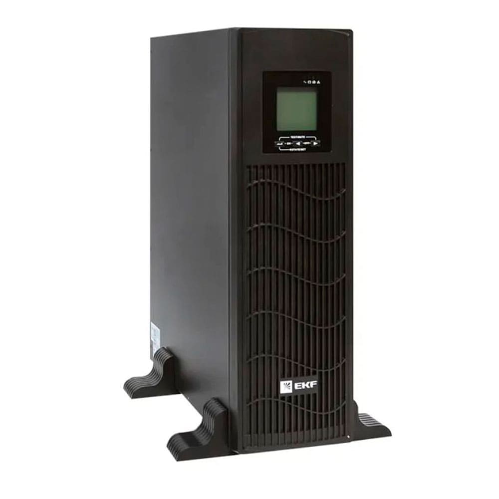 PSW-615-RTB — источник бесперебойного питания EKF PSW 600 для монтажа в стойку, 1200Вт, с АКБ 2х9 А·ч