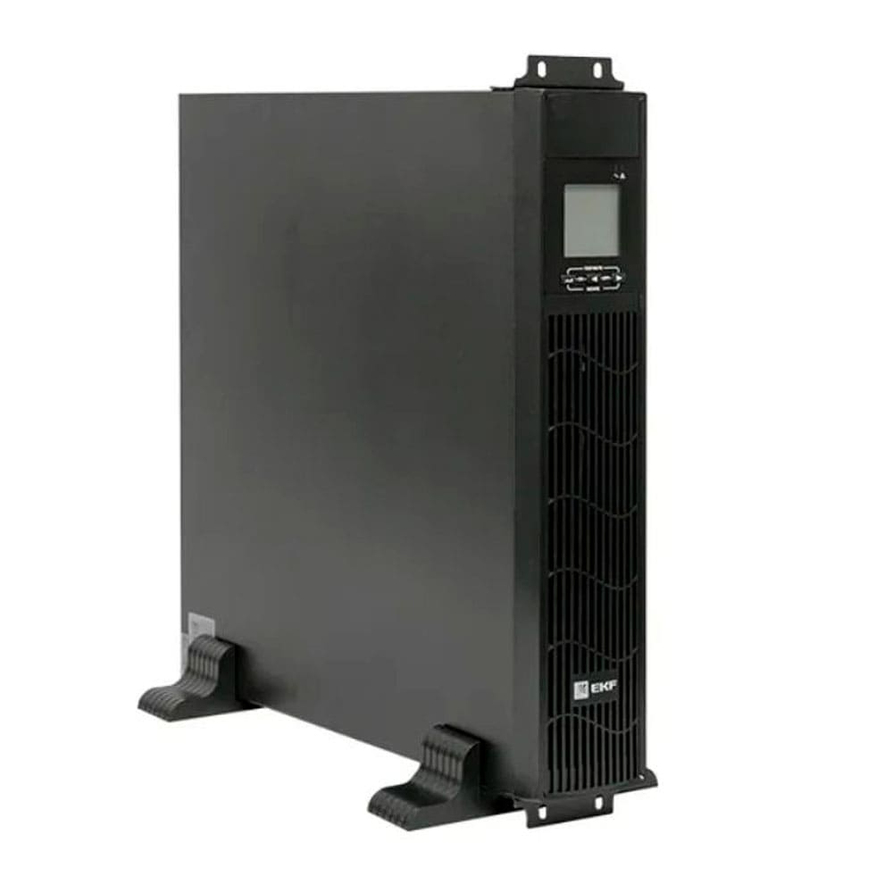 SW910PRO-RTB — источник бесперебойного питания двойного преобразования EKF для монтажа в стойку, 900Вт, 3 АКБ по 7 А·ч