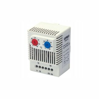JWT6012 — Сдвоенный термостат Leipole, NC и NO, обогрев и охлаждение, +0…+60 °С, 230 В