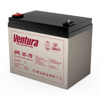 GPL 12-75 — Аккумулятор VENTURA, 12 В, 79 А·ч